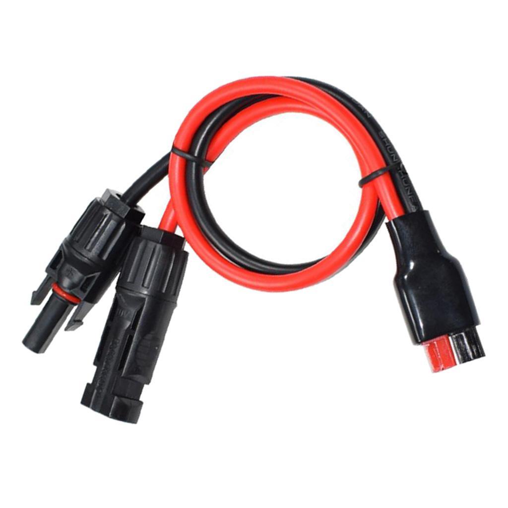 Solar Panel Extension Cable Wire Connector 10 AWG 45A