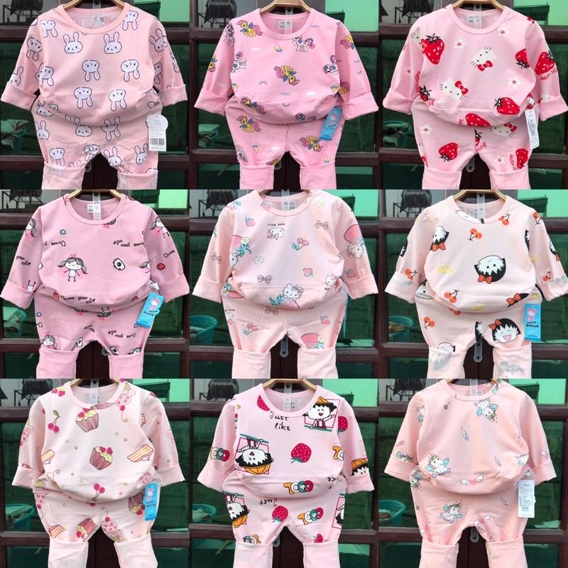 Bộ xuất hàn bé gái size nhỡ từ 15-23kg