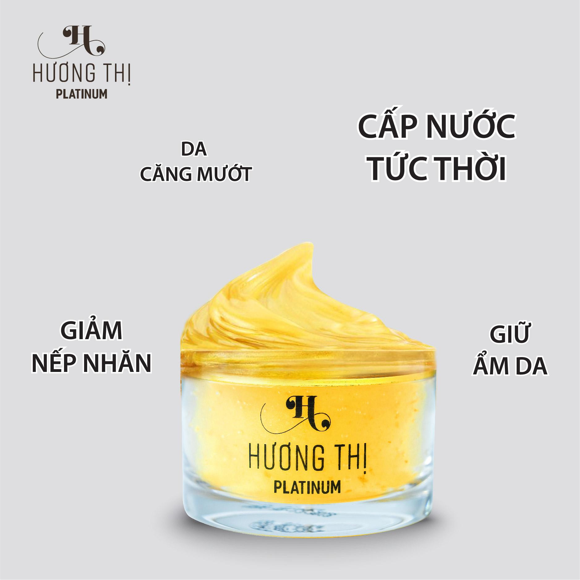 MẶT NẠ NGỦ VÀNG CẤP NƯỚC, GIẢM NẾP NHĂN HƯƠNG THỊ PLATINUM