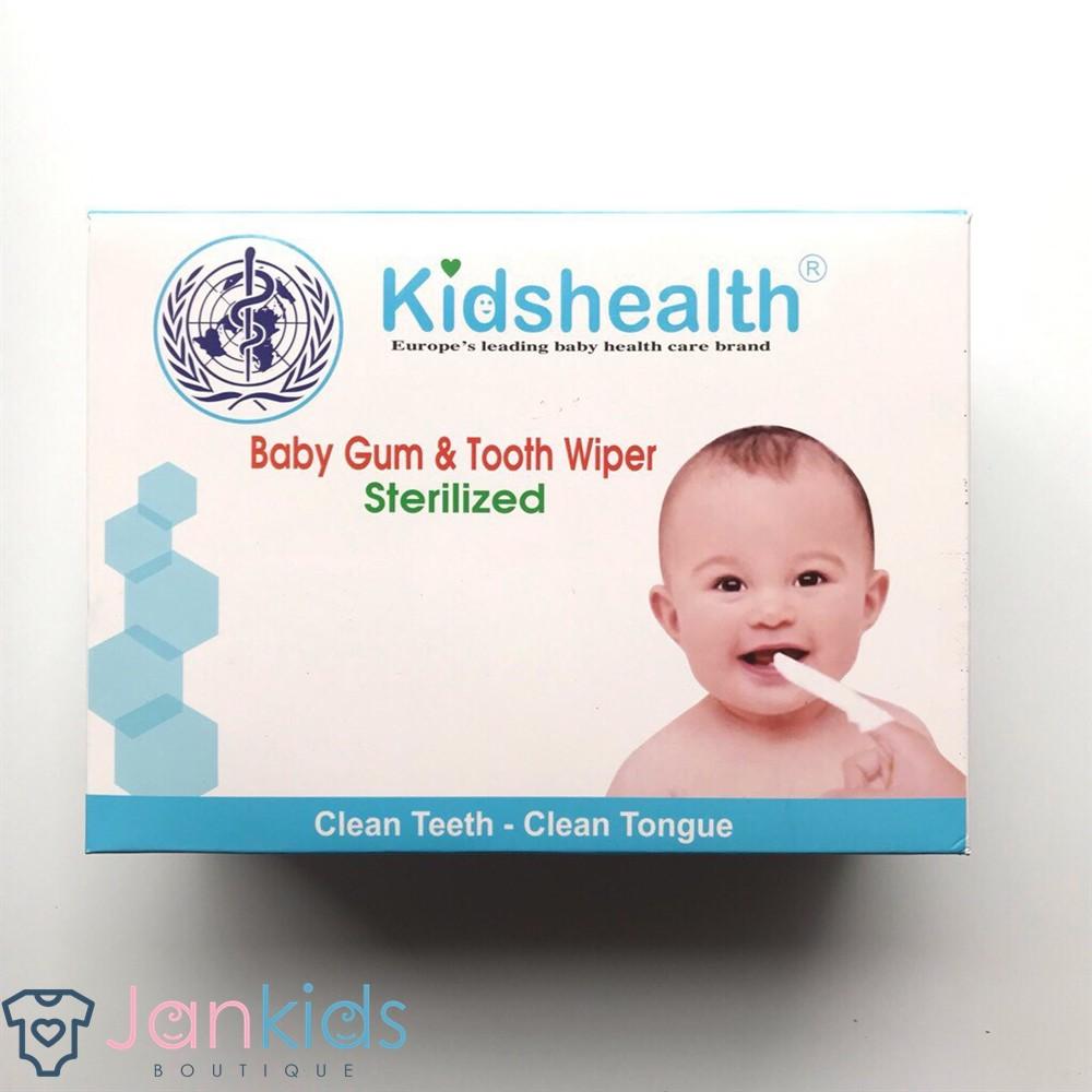 Gạc rơ lưỡi Kidshealth an toàn cho bé (gói 1 chiếc)