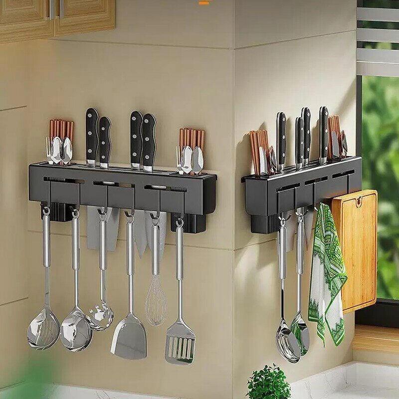 Kệ để dao thớt ,Giá Cài Dao,Treo Đồ Nhà Bếp Inox Dán Tường Gọn Nhẹ, Giá Để Đồ Dùng Nhà Bếp Đa Năng