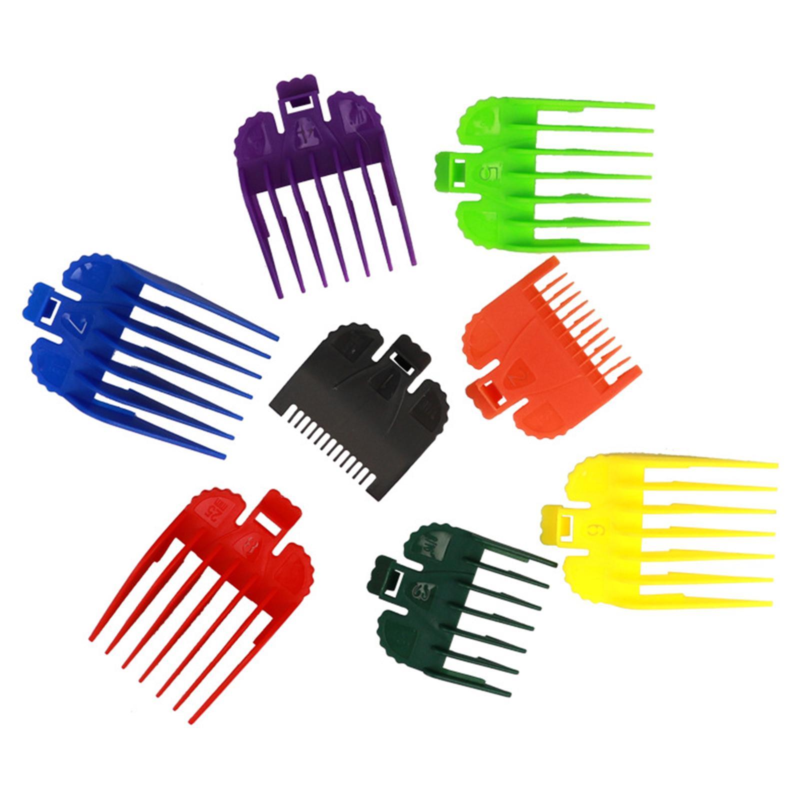 8 Piece/Set Hair Guide Combs Attachment Barber Tool