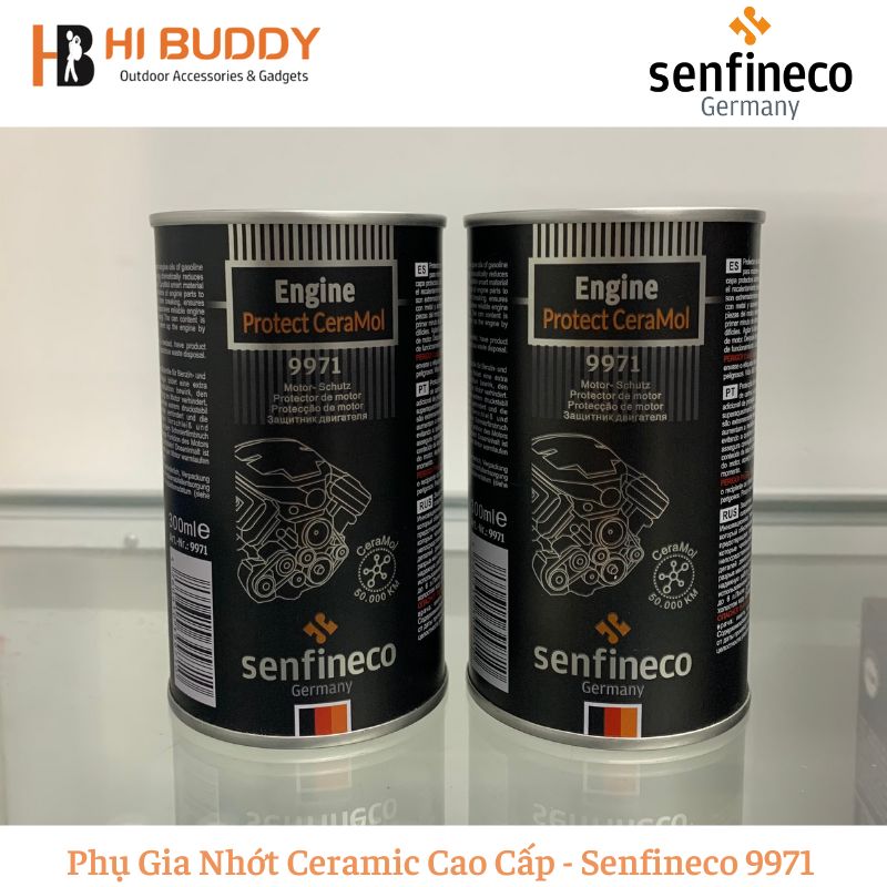 Phụ Gia Nhớt Ceramic Cao Cấp Senfineco 9971 Engine Protect CeraMol - 300ml