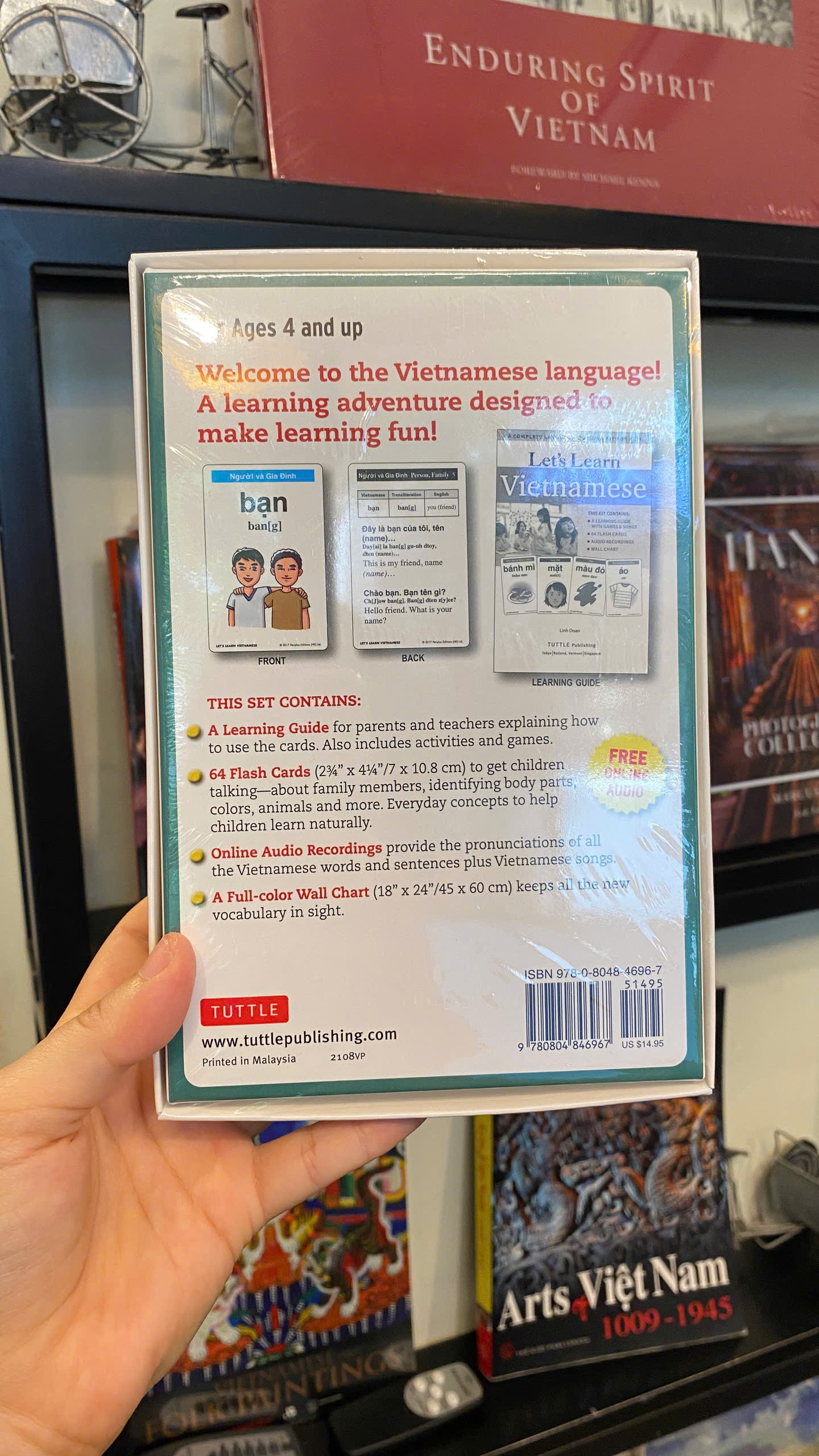 Sách - Let's Learn Vietnamese Kit: A Complete Language Learning Kit for Kids | Học Tiếng Việt