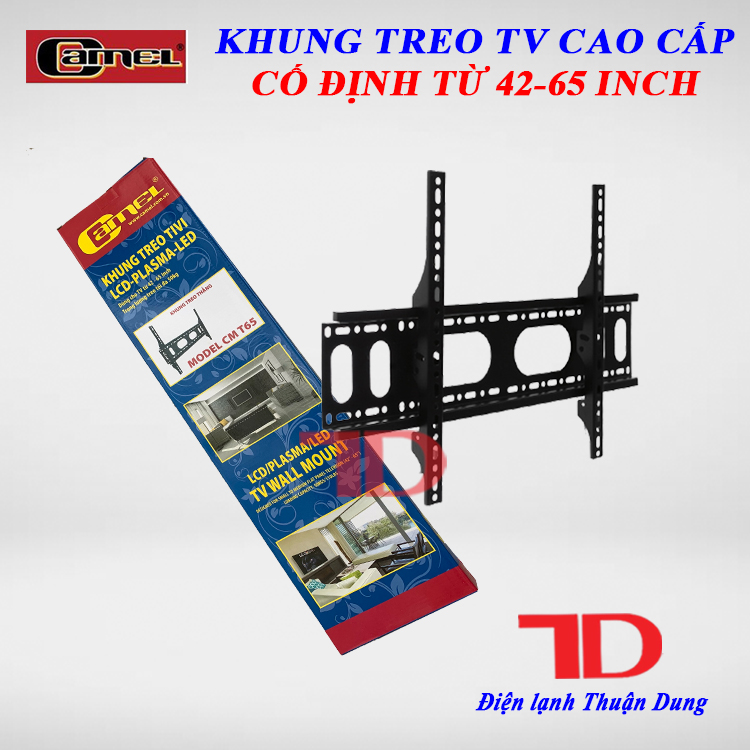 Khung treo TIVI cao cấp cố định và gật gù 60 - 85 inch Hàng Chính Hãng - Điện Lạnh Thuận Dung