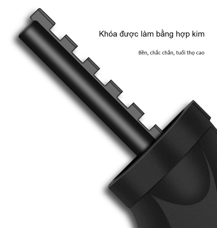 Khóa dây mật khẩu chống trộm xe máy, xe đạp