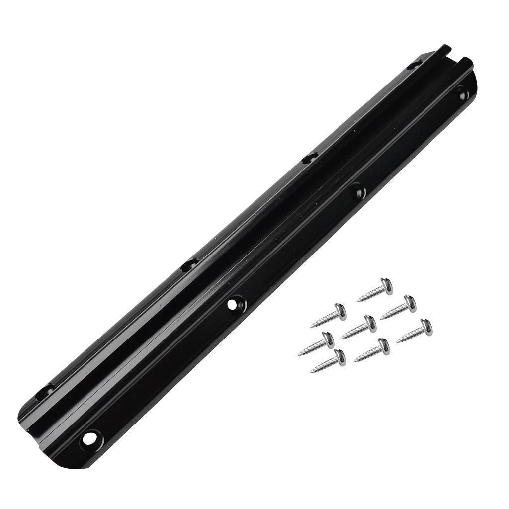 Durable Short Aluminum Marine Kayak Rail Mount Base Canoe Boat Tackle Gear DIY Accessories