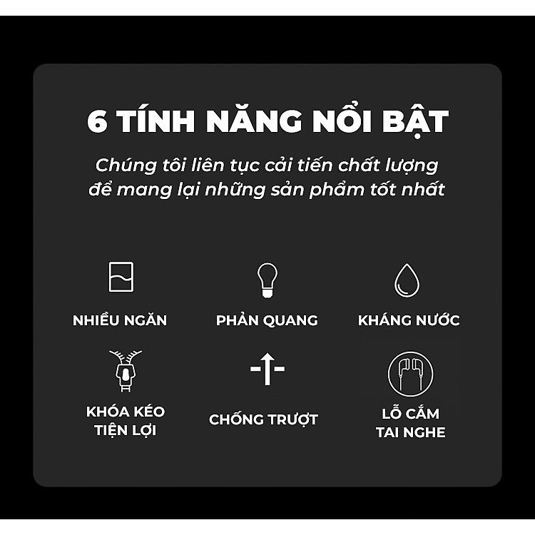 Đai Chạy Bộ , Túi Chạy Đeo Hông Phản Quang, Túi Đựng Điện Thoai, Bao Điện Thoại Để Nước Giao Màu Ngẫu Nhiên