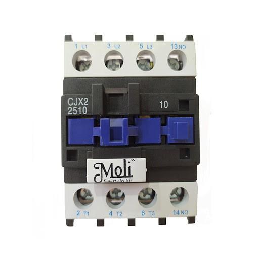 Khởi động từ contactor công suất lớn CJX2-2510 25A/220V kết hợp công tắc hẹn giờ ổ cắm hẹn giờ