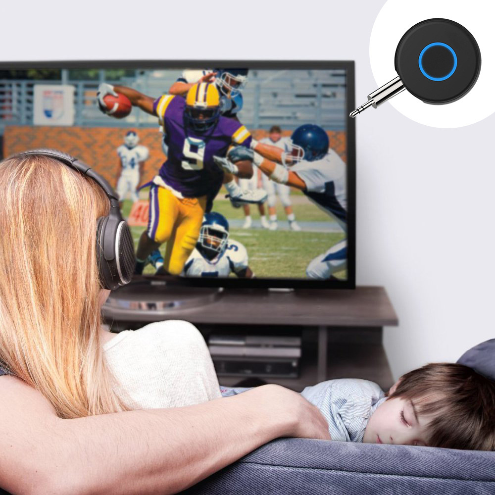 Bộ Chuyển Đổi Âm Thanh Bluetooth 5.0 3,5mm Không Dây 2 Trong 1 Cho TV Máy Tính Xách Tay Hệ Thống Âm Thanh Tại Nhà