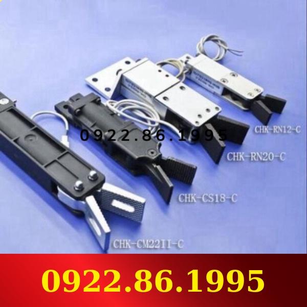 Tay kẹp mini CHK khí nén dùng cho robot máy ép nhựa