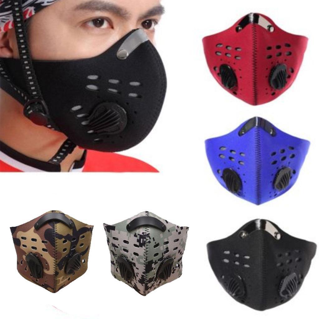 Filter Half Face Mask Bicycle Motorcycle Racing Ski Sport