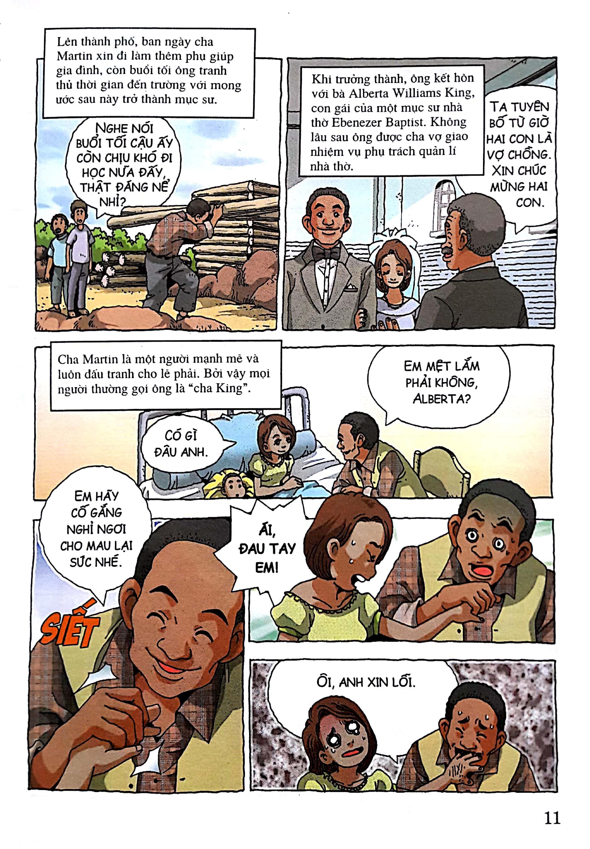 Who? Chuyện Kể Về Danh Nhân Thế Giới - Martin Luther King