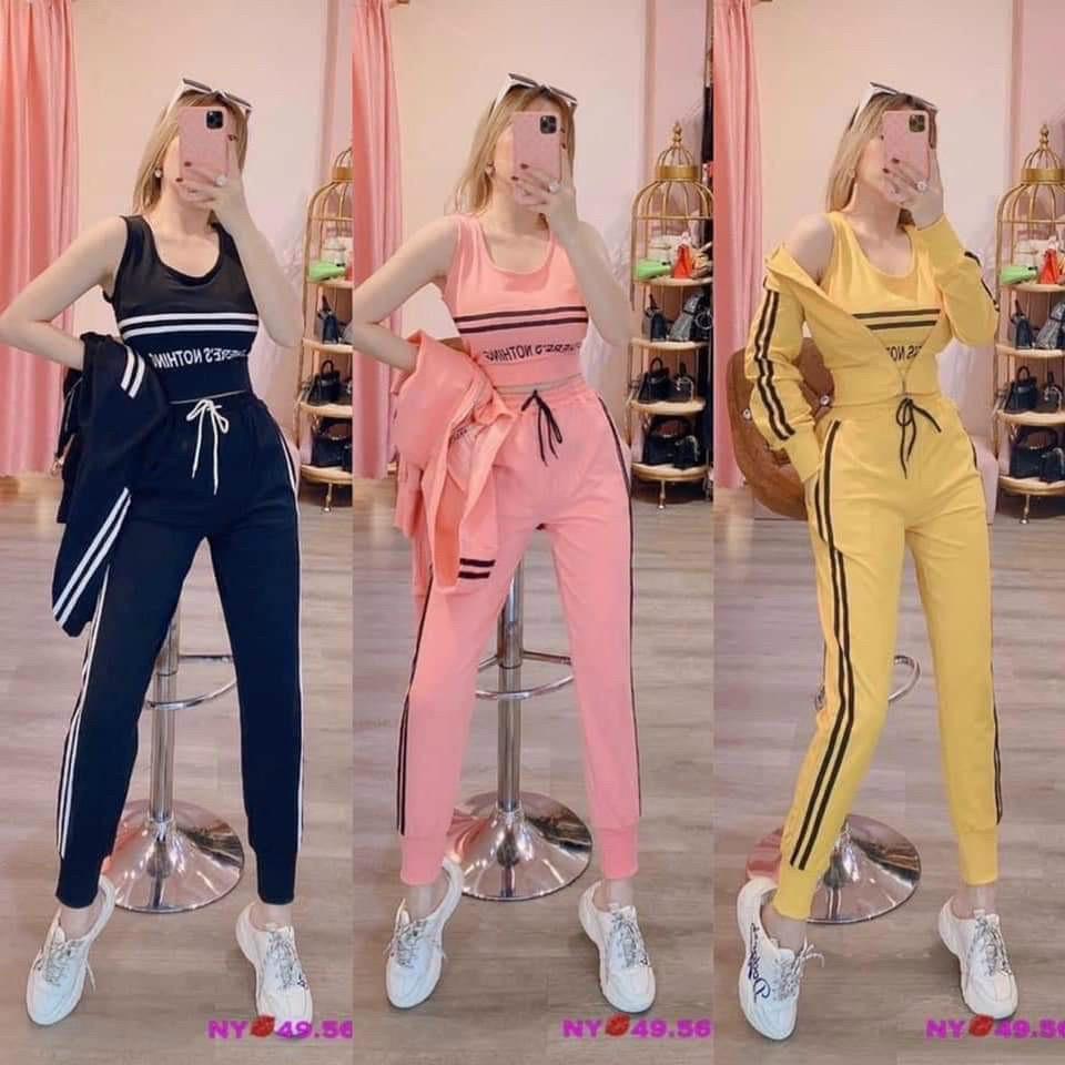 SÉT BỘ THỂ THAO 3 MÓN SIÊU XINH