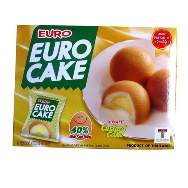 Bánh trứng Thái Lan EURO 240g