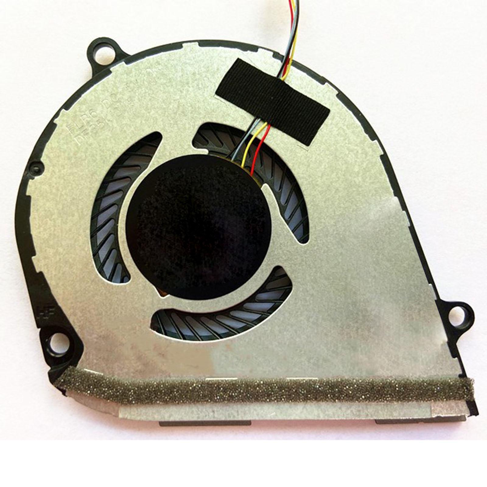 2 Pieces CPU GPU Cooling Fan Set Cooler Laptop CPU Cooling Fan for HP 15-Dr Replacement Parts L53542-001