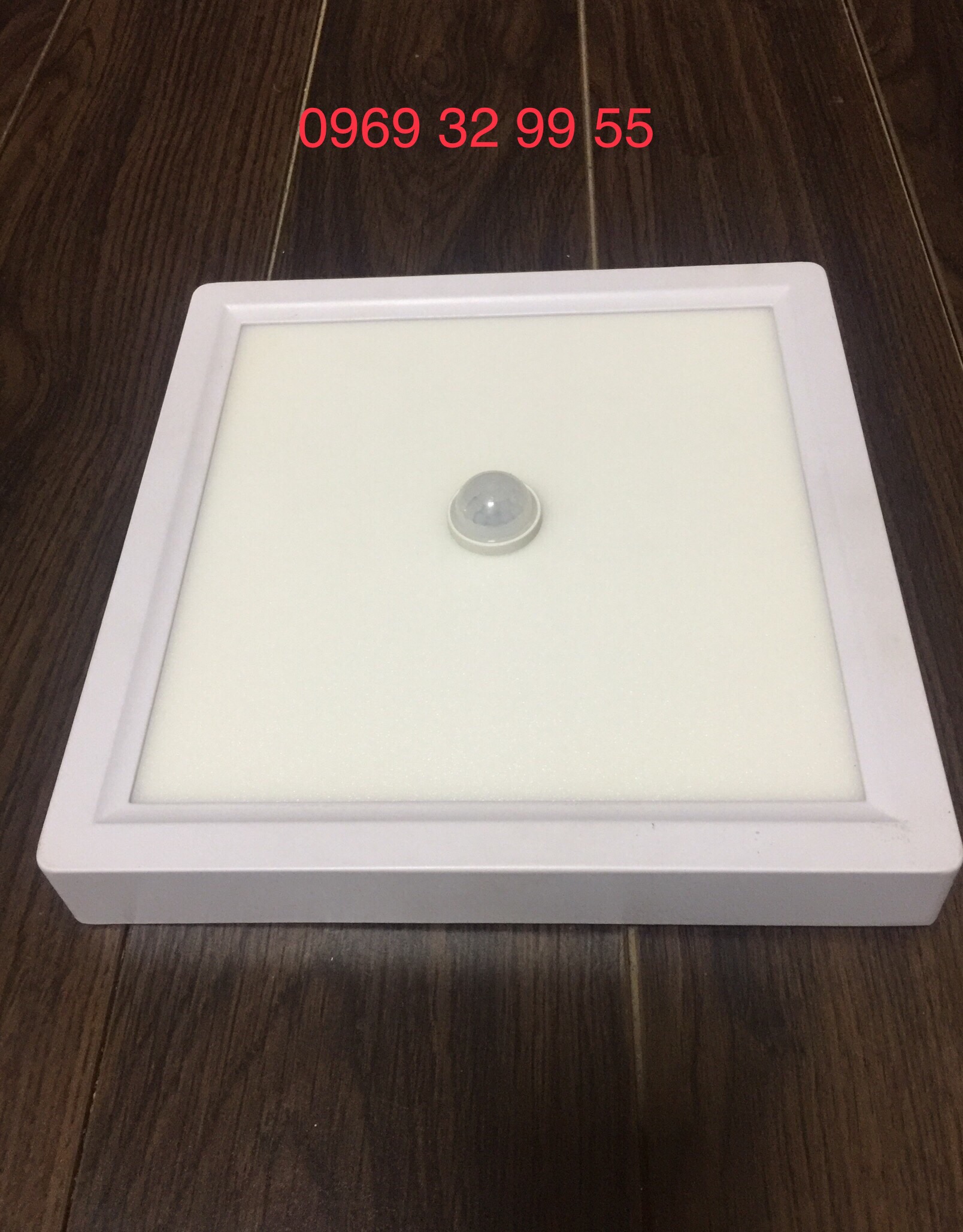 Ốp Trần Vuông Cảm Biến Chuyển động, Đèn Cảm Biến Ánh Sáng, 220V,TH Mắt Việt. Cs: 12W, 18W, 24W
