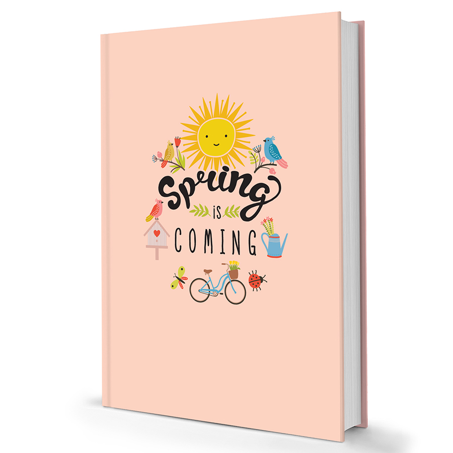 Hình ảnh Sổ Tay Notebook - Spring Is Coming