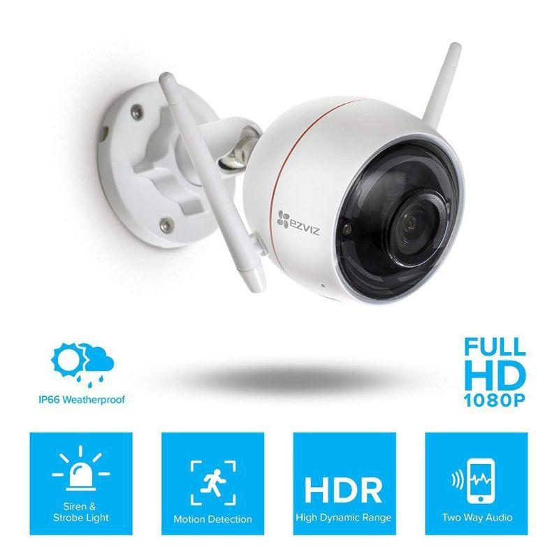 Camera 2M IP Wifi Ngoài Trời EZVIZ C3W 1080P FULLHD -Hàng Chính Hãng