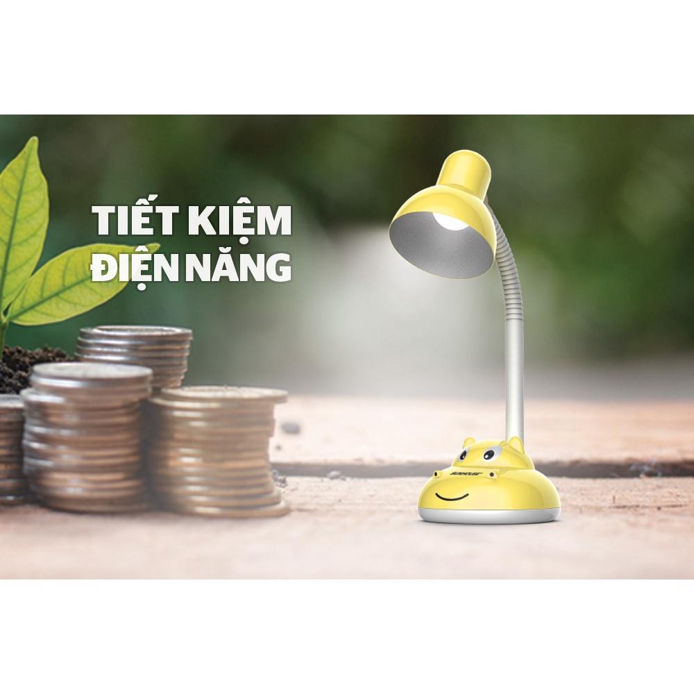 Đèn bàn Sunhouse SHE-17LED-A6, Bảo hành 12 tháng, Tặng 01 bóng led chống cận