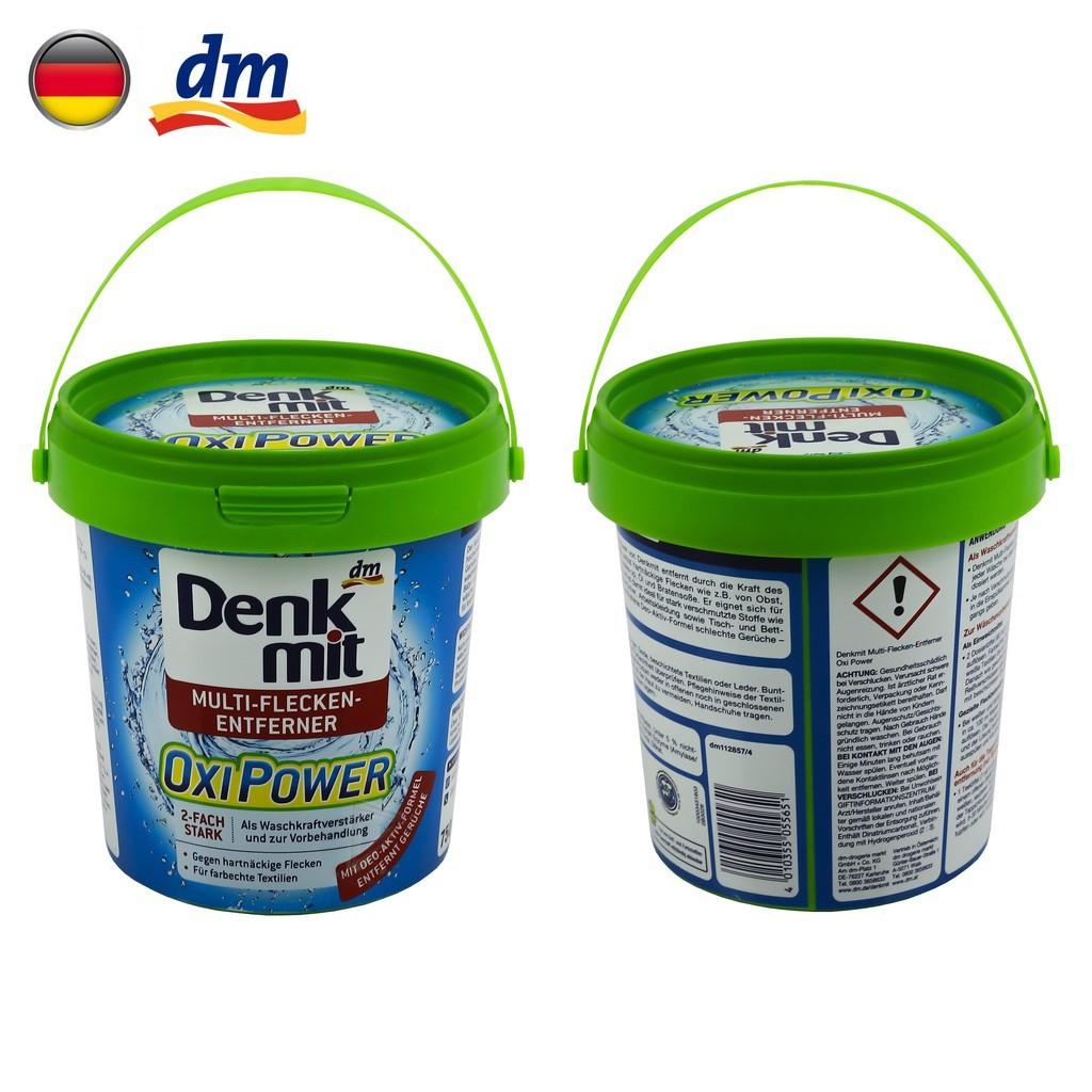 Bột Giặt Tẩy Vết Bẩn Đa Năng Denkmit Multi Flecken Entferner 750g