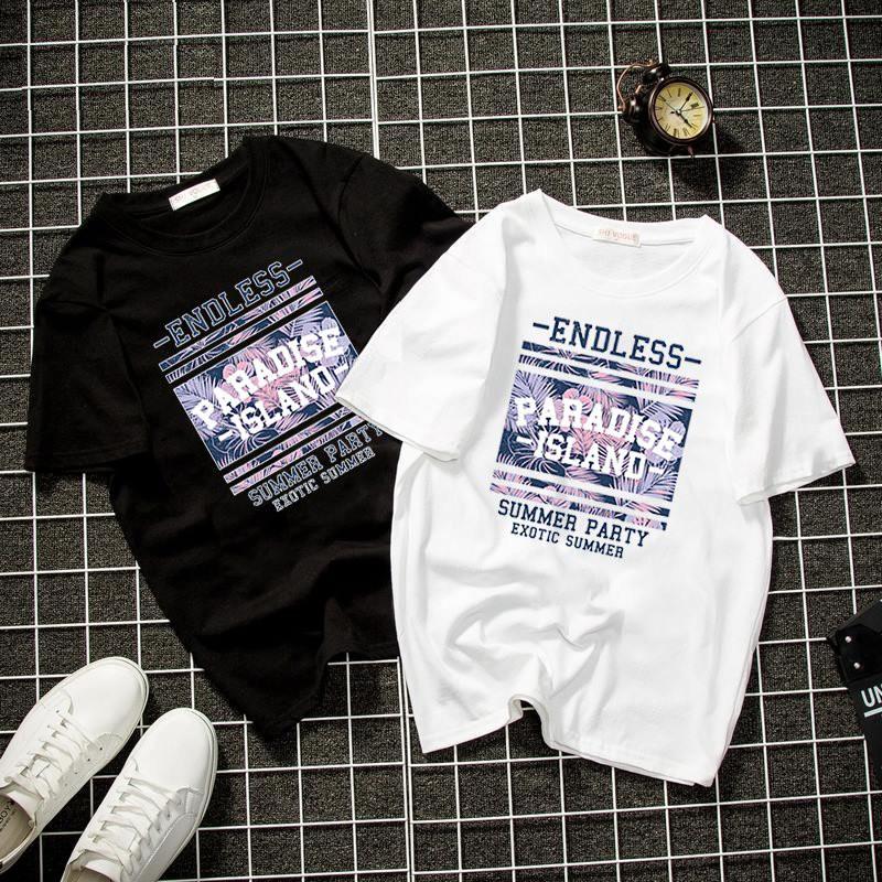 Áo thun unisex form rộng chữ kiểu vải dày mịn đẹp 2019T1910