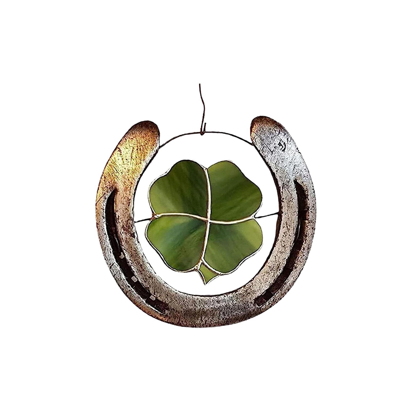 Cast Iron Rustic Good Luck Charm for Wedding Barn Door Party