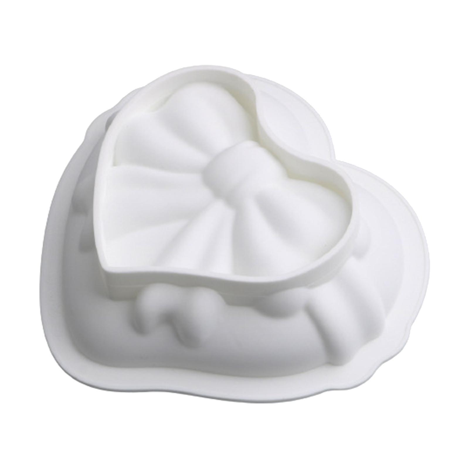 3D Heart Shaped Cake Mould Bakeware Chocolate Mold for Mousse Cake Ice Cream