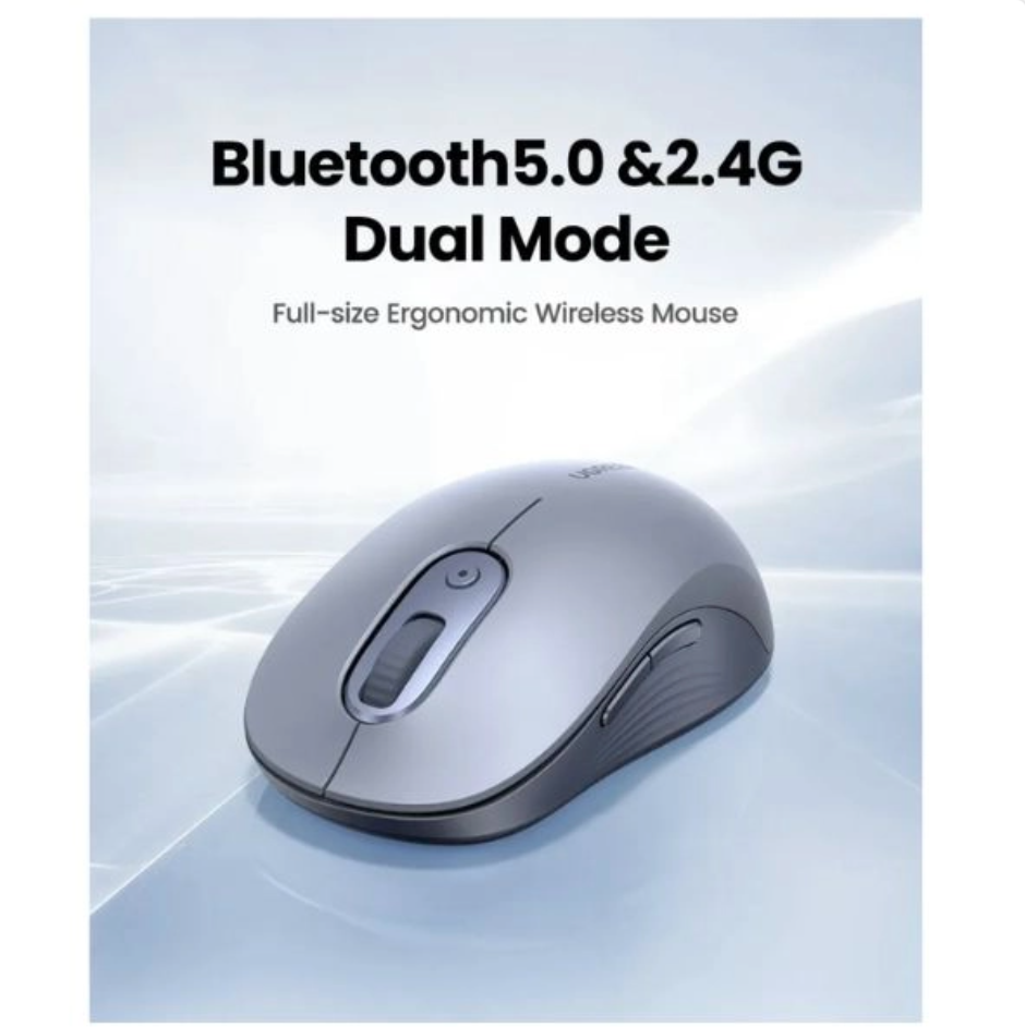 Chuột Bluetoth không dây Ugreen 45149 màu Xám - Hàng chính hãng