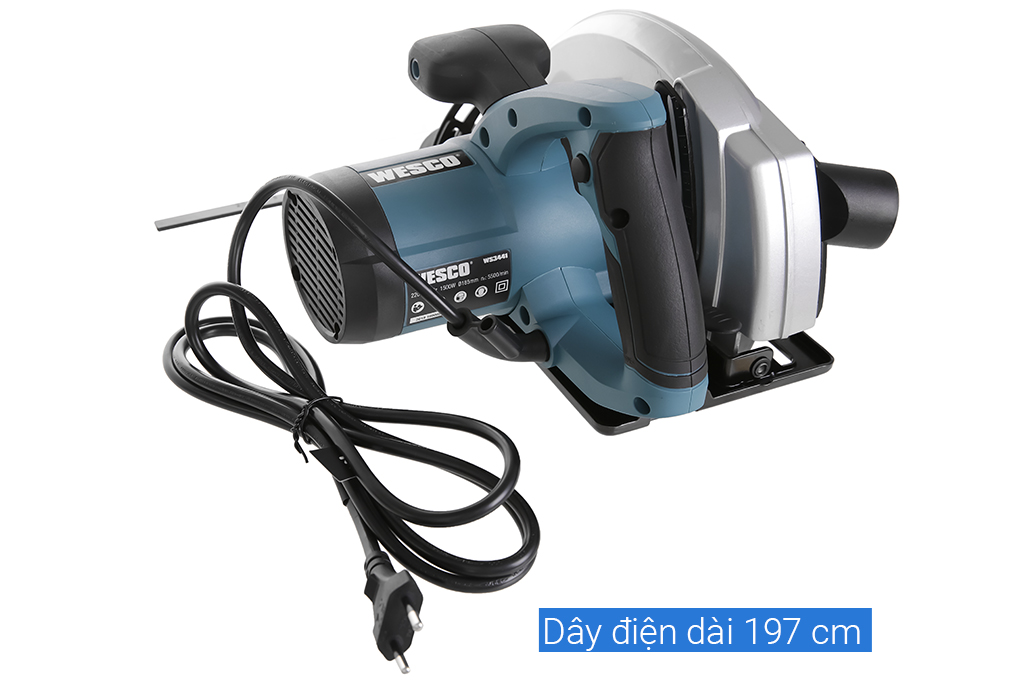 Máy cắt gỗ 185mm Wesco Ws3441 1500W- Hàng chính hãng