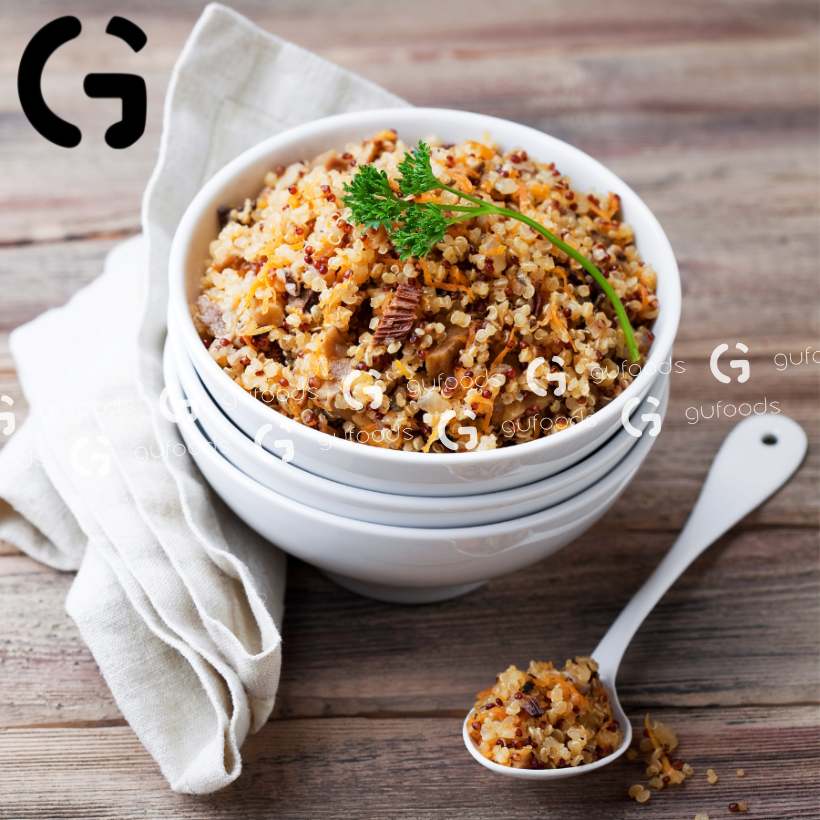Hạt quinoa 3 màu ăn kiêng GUfoods - Giảm cân, Eat clean, Giàu lợi ích sức khoẻ