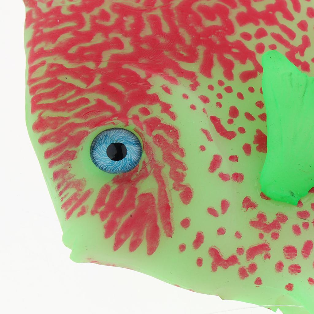 Artificial Glowing Fish Aquarium Fish Tank Landscape Decoration Ornament