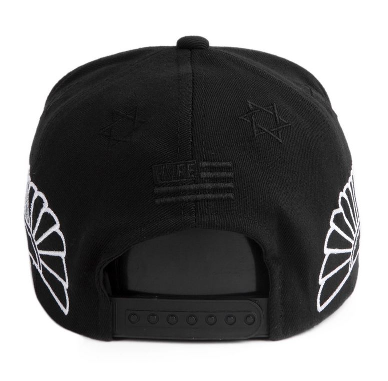 PREMI3R Mũ Snapback Nón Hiphop HVPE WINGS màu đen Mũ lưỡi trai phong cách hàn quốc nón thương hiệu chính hãng