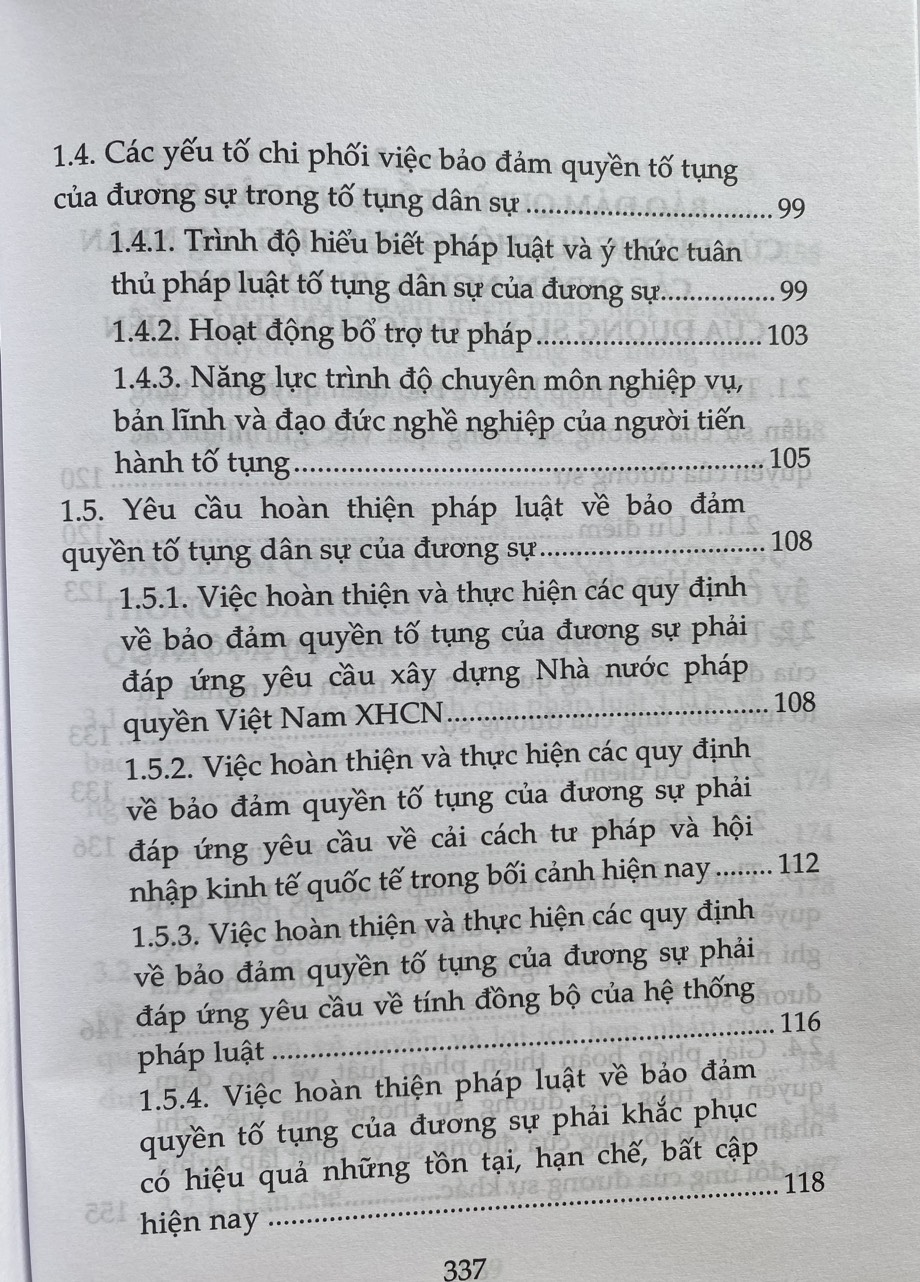 Bảo Đảm Quyền Tố Tụng Dân Sự Của Đương Sự