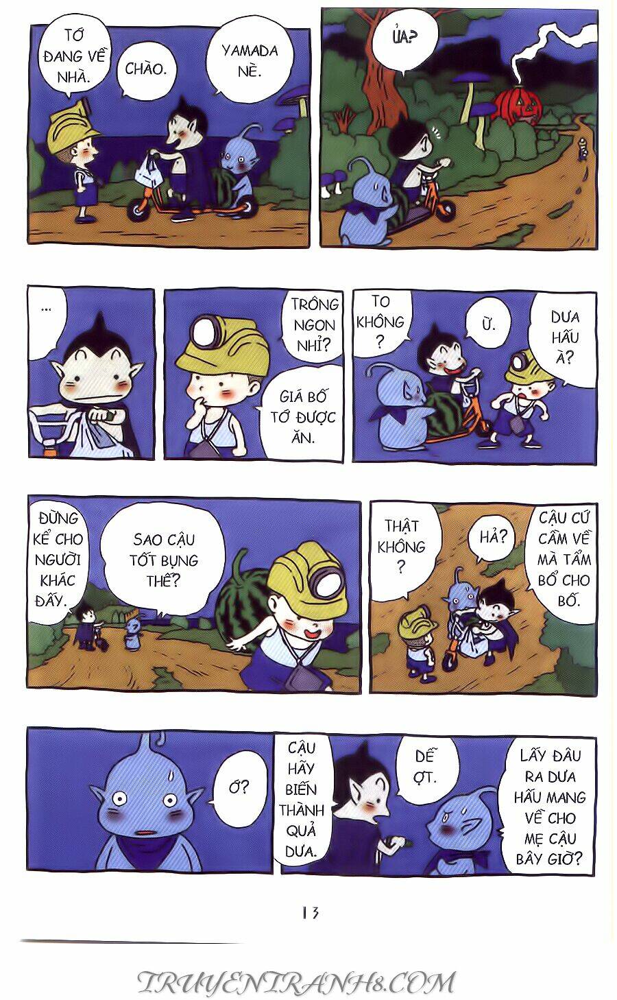 làng quái vật chapter 1 16