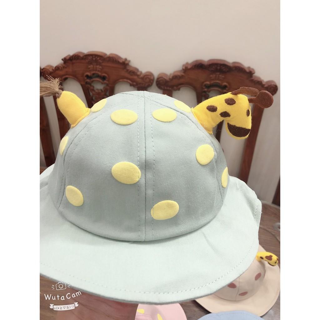 Mũ nón vành tròn hình hươu cho bé cực yêu