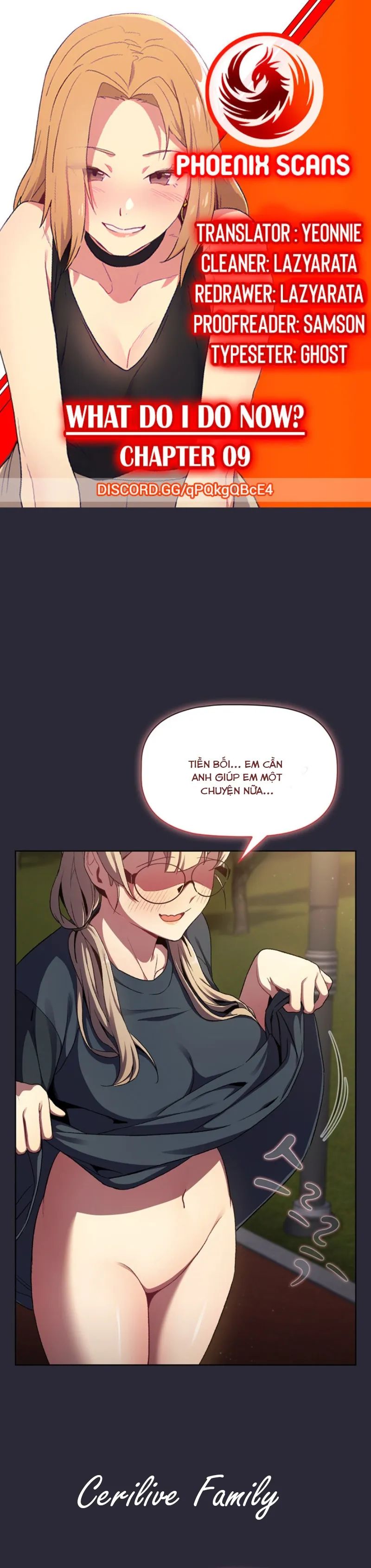 tôi phải làm gì bây giờ? chapter 9 1