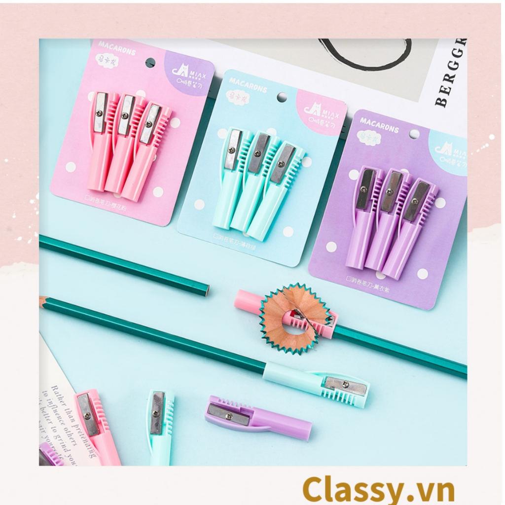 Classy Set 3 gọt chì một lưỡi màu pastel PK1422