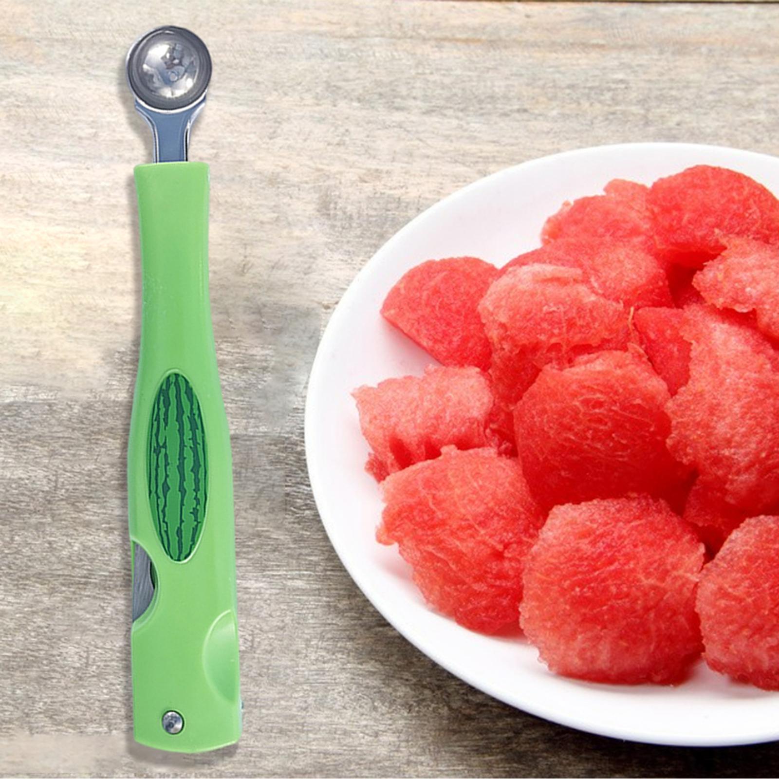 3 in 1 Watermelon Slicer Cutter Watermelon CutterFruit Scooper Tool
