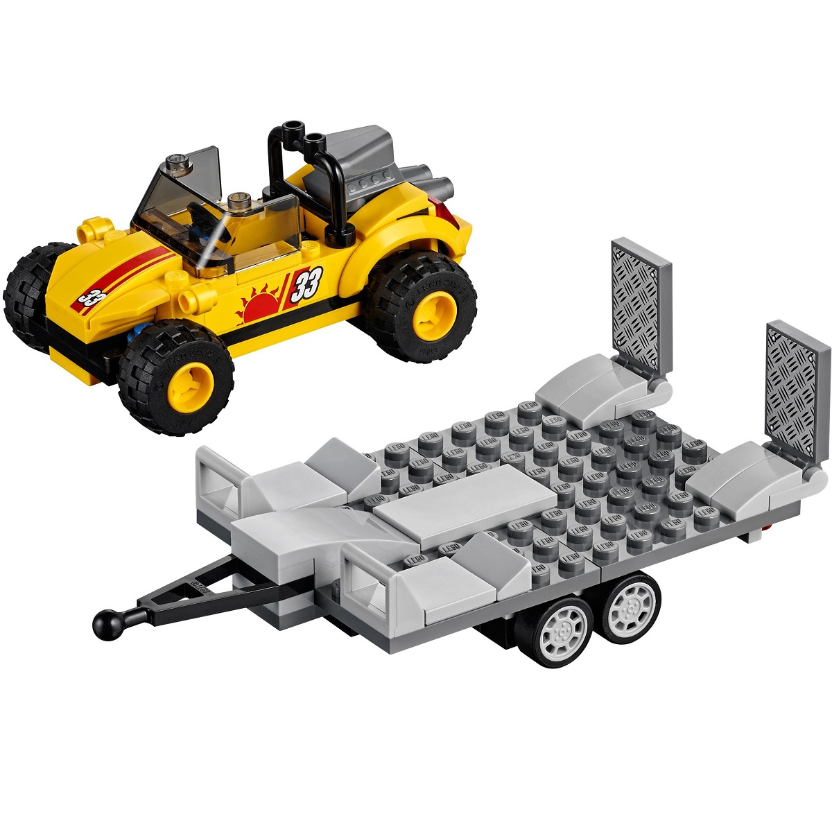 Bộ lắp ráp Xe Kéo Địa Hình - LEGO City 60082 (222 Chi Tiết)