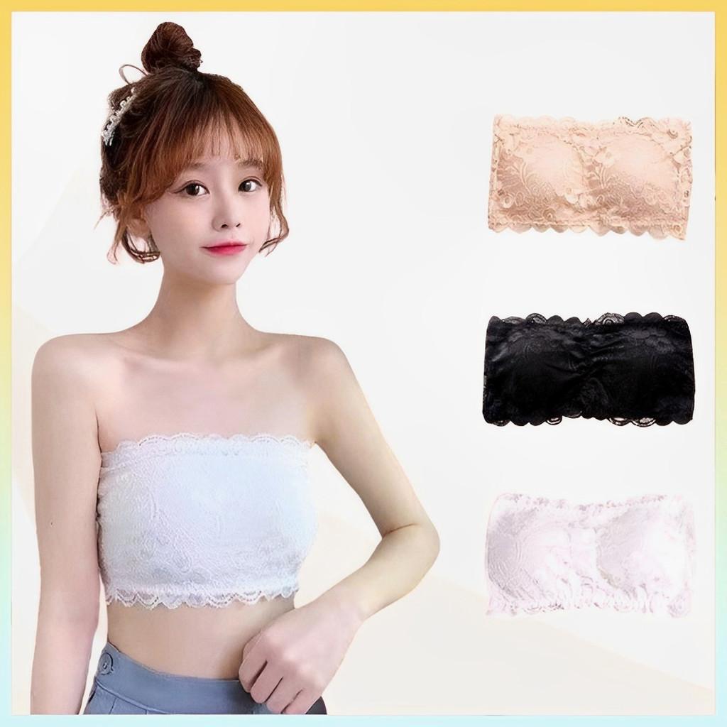 ÁO BRA ren hoa cài sau KHÔNG DÂY có đệm mềm hàng loại 1 siêu gợi cảm dễ phối đồ