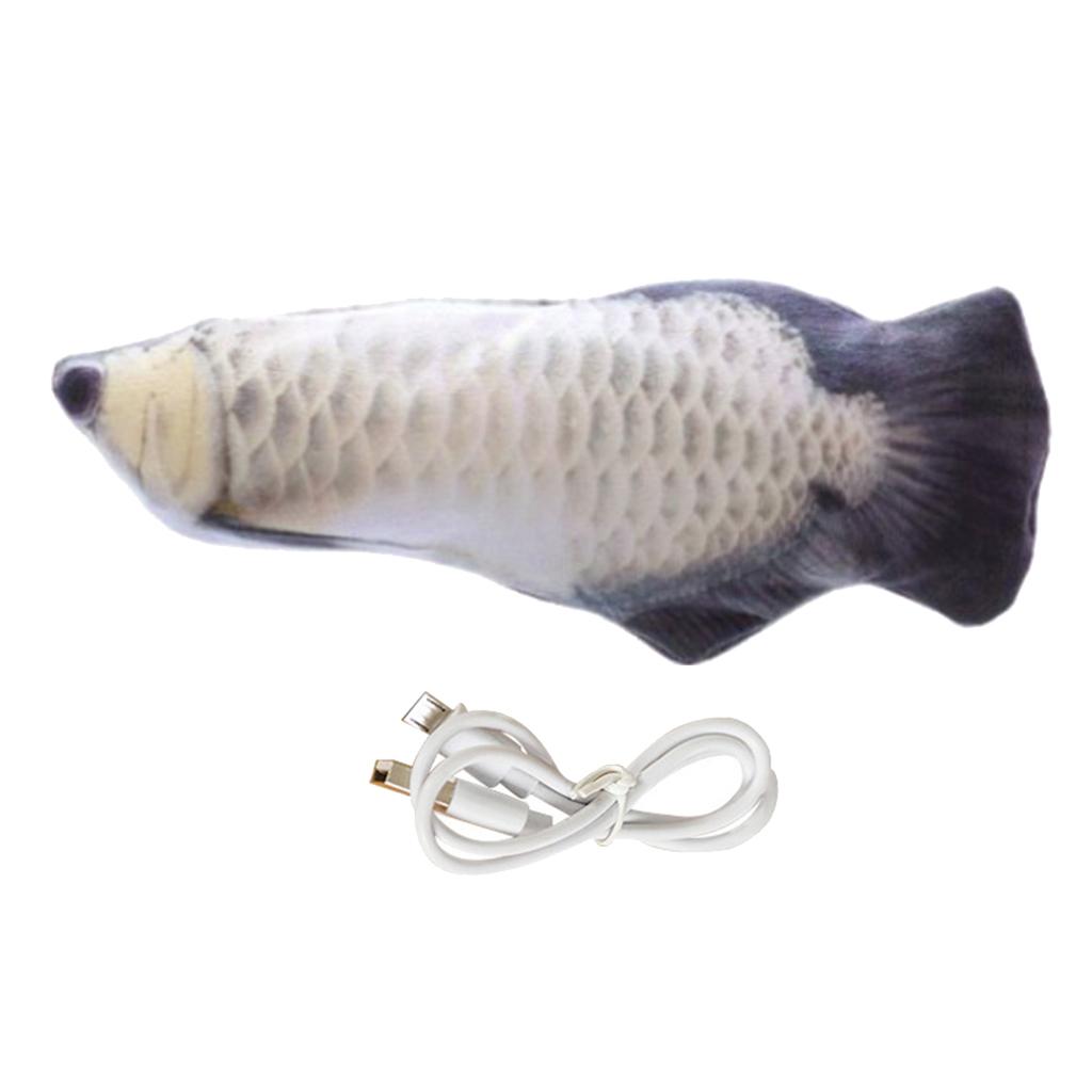 Pet Cat Toy Electric Simulation Fish Toys For Pet Interactive 5Pcs