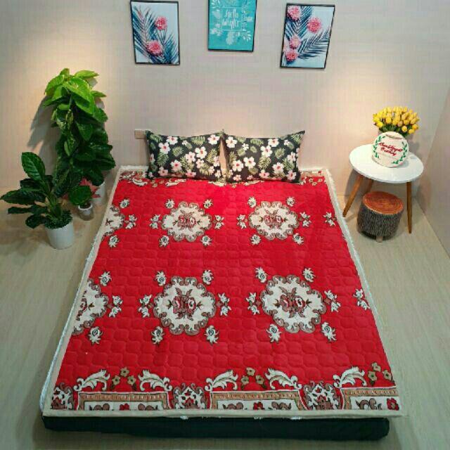 Ga nỉ nhung trải giường 1m8 xả xả kho