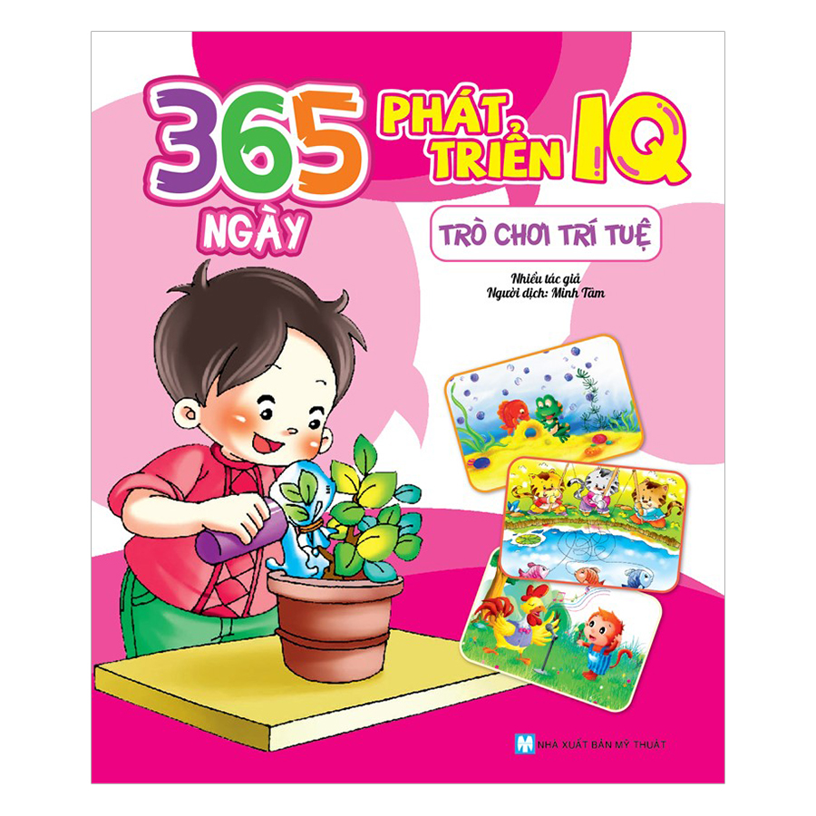 Combo 365 Ngày Phát Triển IQ: Câu Đố Mở Rộng Trí Tuệ + Trò Chơi Trí Tuệ + Câu Hỏi Trí Tuệ + Câu Đố Lý Thú + Học Tiếng Anh + Học Môn Toán