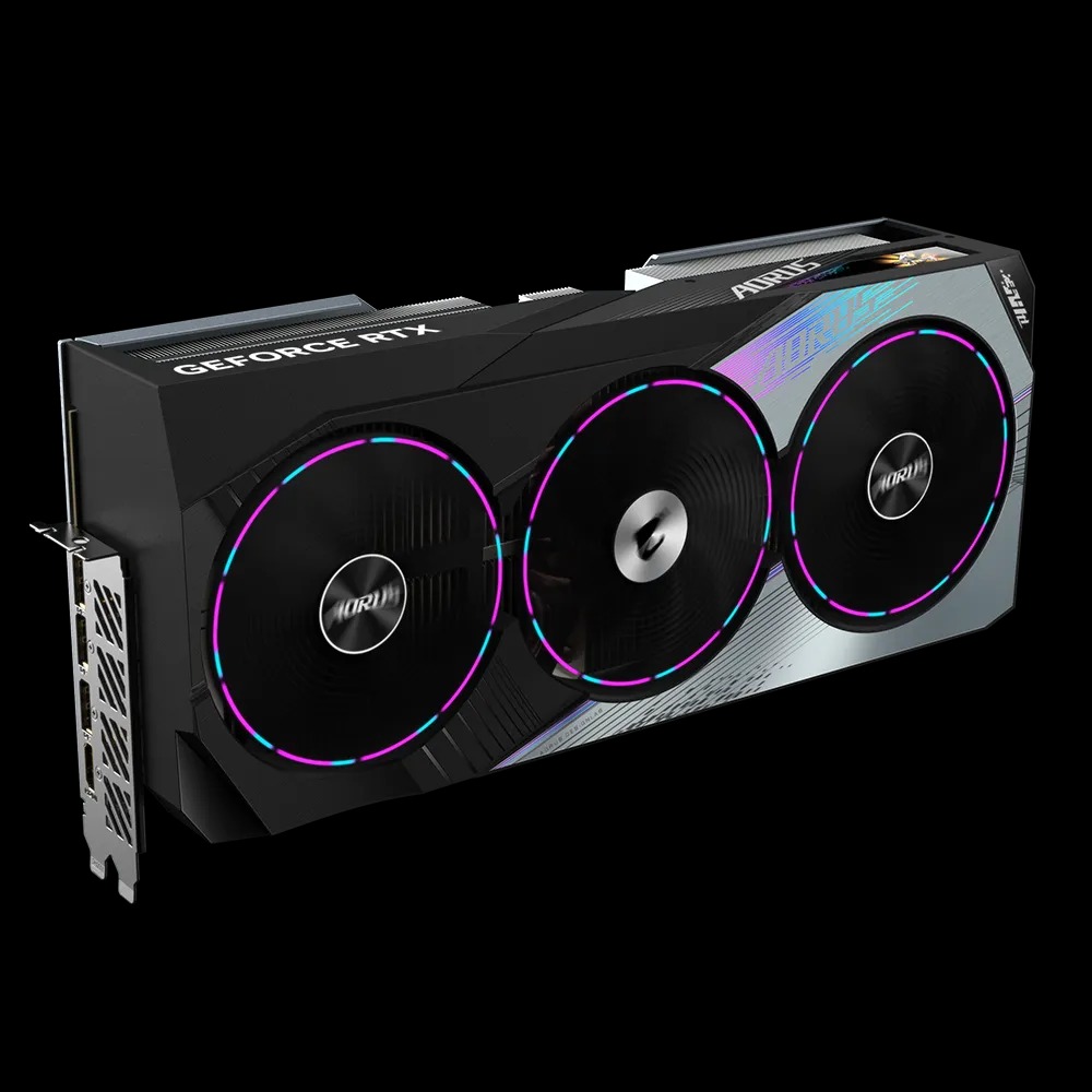 Card màn hình VGA Gigabyte GeForce RTX 4080 SUPER Aorus Master 16GB GDDR6X (N408SAORUS M-16GD) - Hàng Chính Hãng