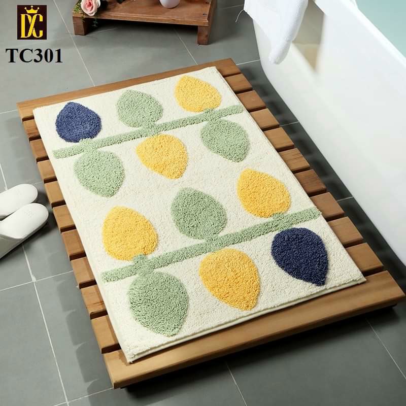 Thảm Lau Chân Siêu Thấm, Chống Trơn Trượt 40cm x 60cm - MẪU 7