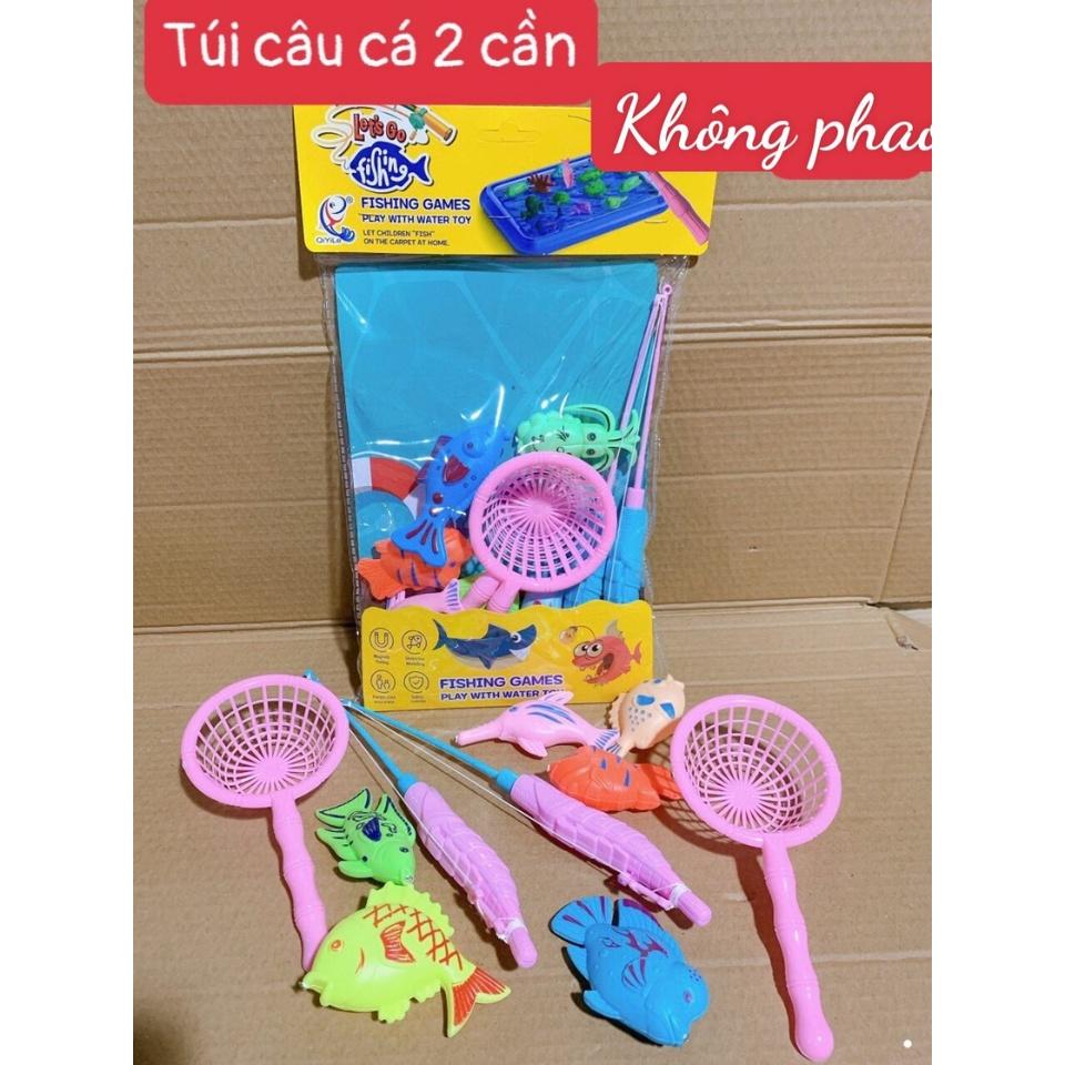 Bộ câu cá phao Fishing Little Expert- 42 chi tiết có gắn nam châm bao gồm cần câu và bể phao 2 tầng