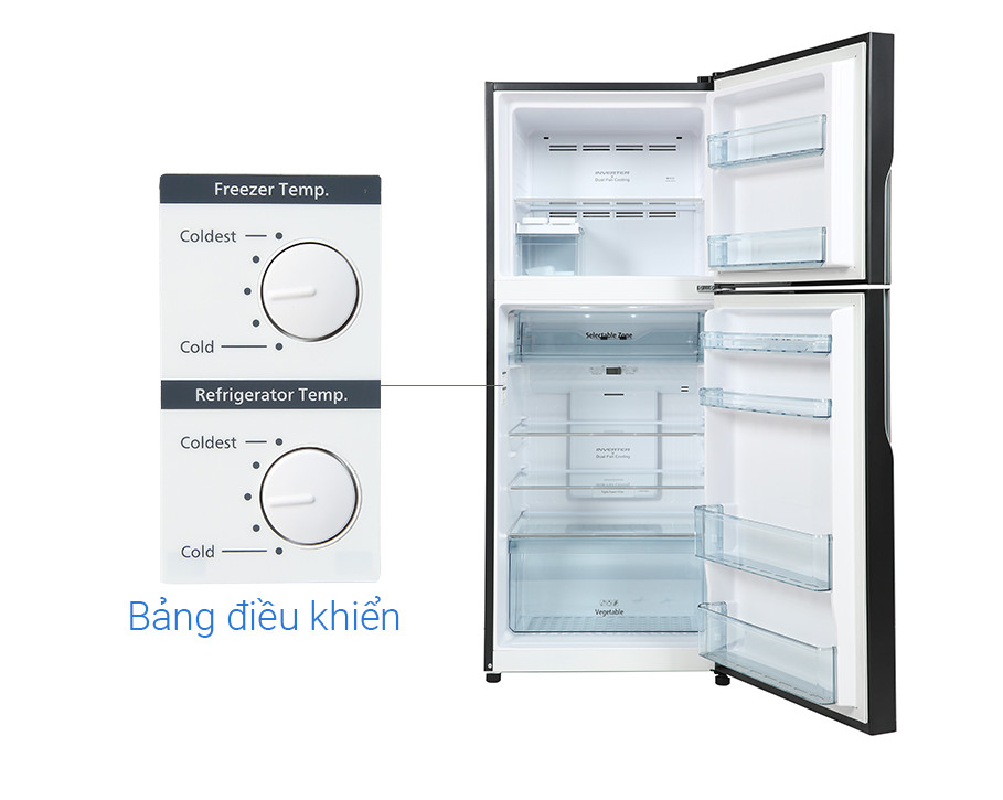 Tủ Lạnh Hitachi Inverter 339 lít R-FVX450PGV9 - Hàng Chính Hãng - Chỉ Giao Hà Nội