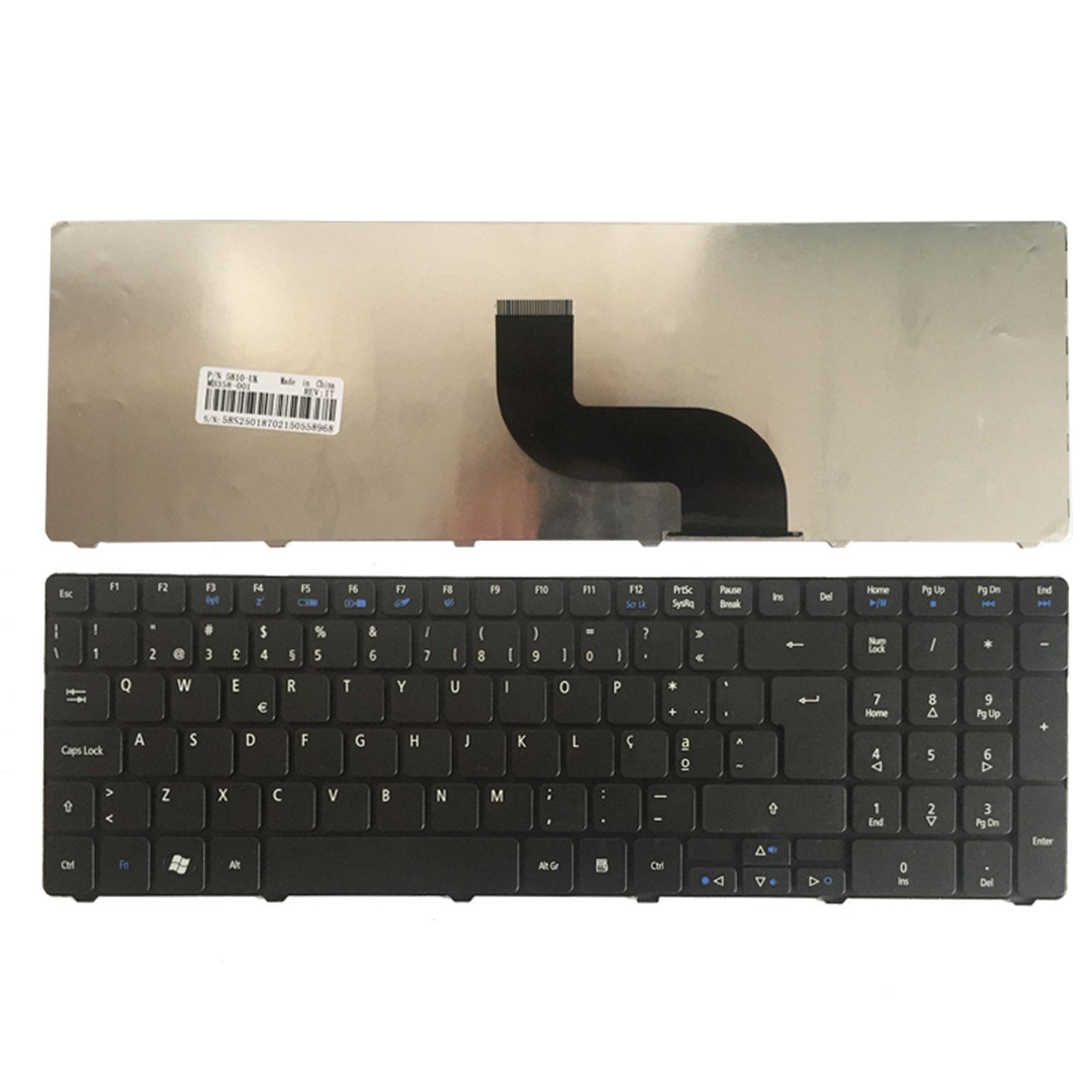 New Replacement Full Keyboard Portuguese Repair Part Accs for Acer AS5741G