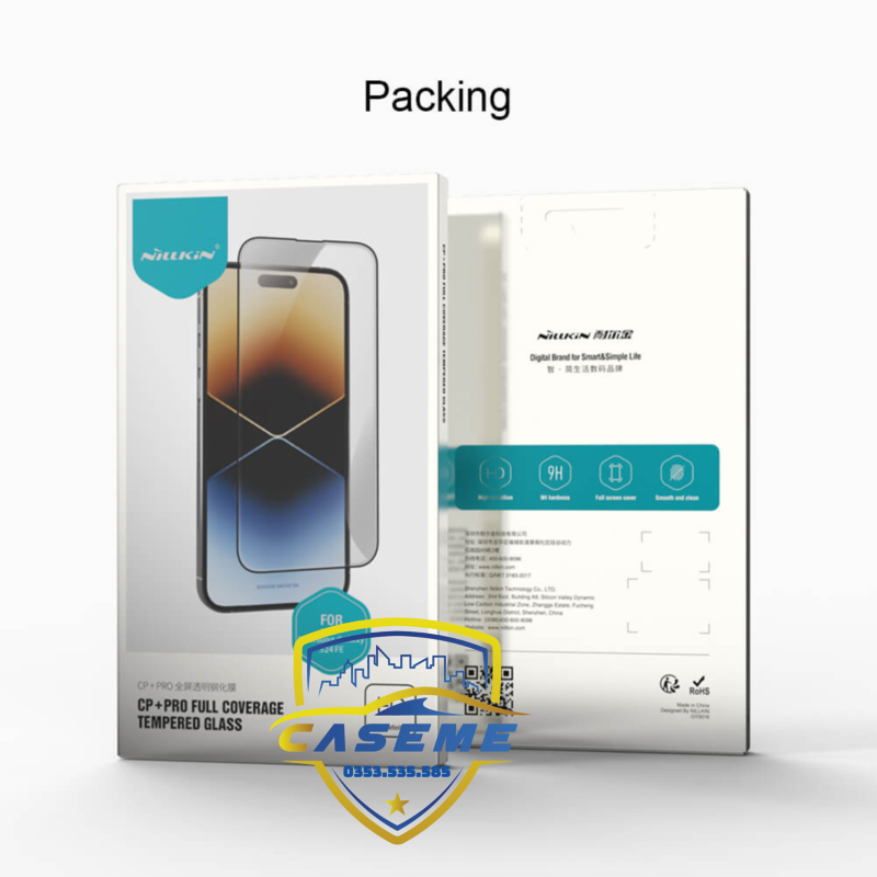Kính Cường Lực Nillkin CP+ Pro Dành Cho Samsung S24 FE Bảo Vệ Màn Hình Chống Trầy Xước - Hàng Chính Hãng